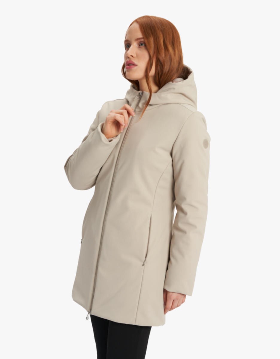 Gilet Donna 100% Lana Merino Beige - Senza Maniche, Regolare, Lavaggio A Mano - Taglia Unica Oversize